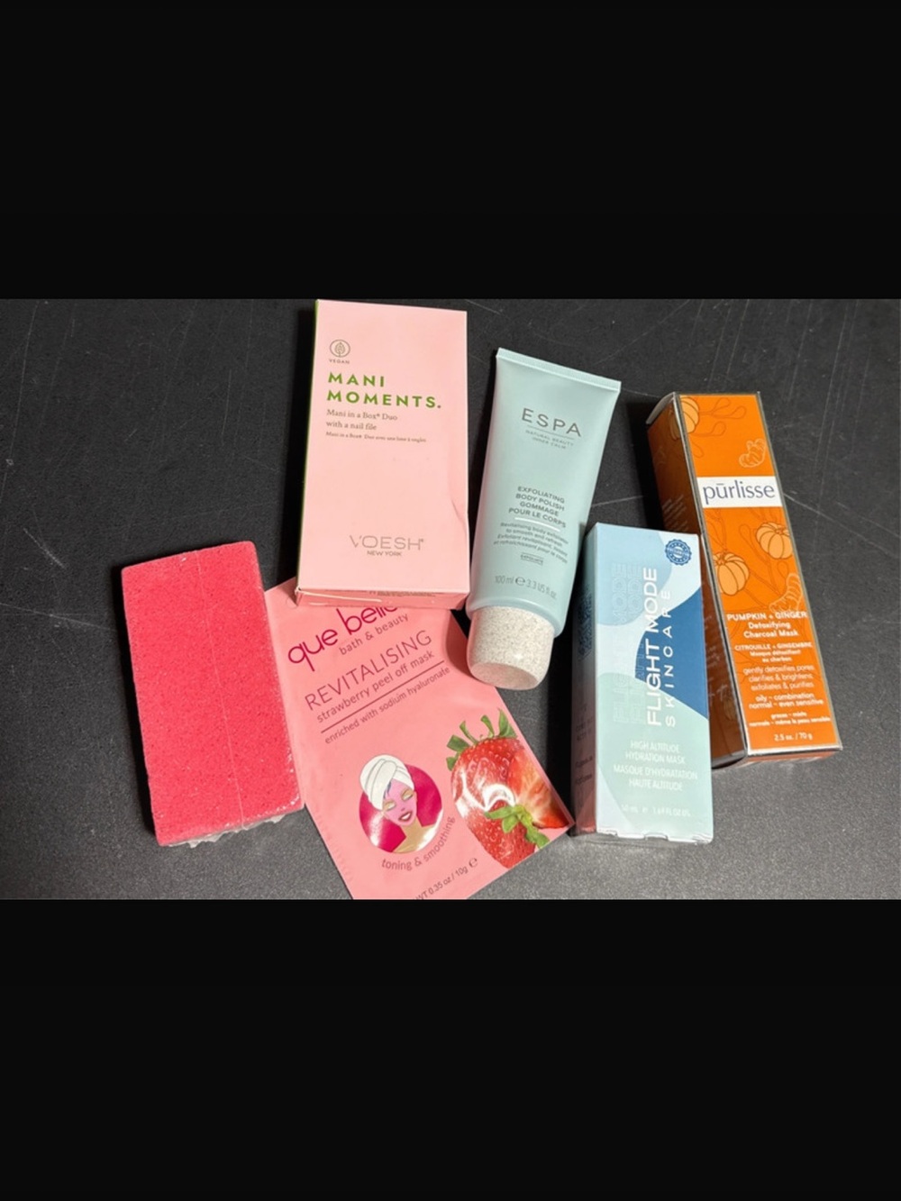 Source Unknown Women Skincare Mask & Treatment Set - Pink, Mint, Orange, Blue